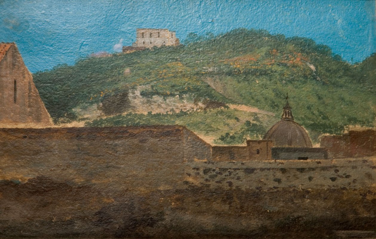 Kukkulan laella Napolin lähellä, 1782 tekijältä Thomas Jones