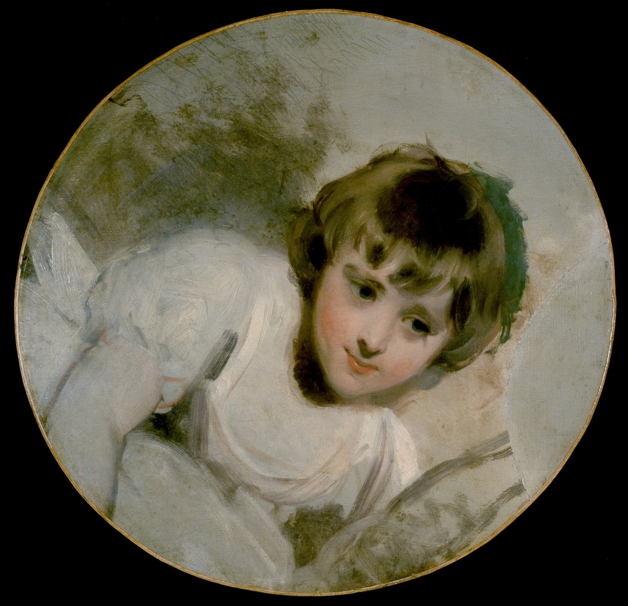 Lapsi (öljy kankaalle) tekijältä Thomas Lawrence
