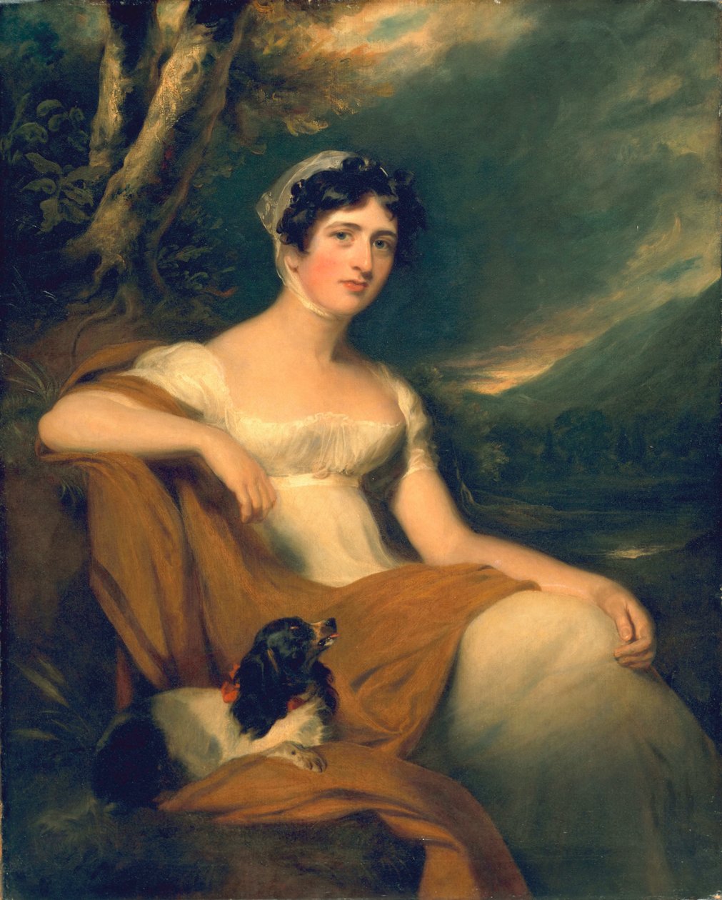 Hon. Emma Cunliffe, myöhemmin Emma Cunliffe-Offley, n. 1809-30 tekijältä Thomas Lawrence
