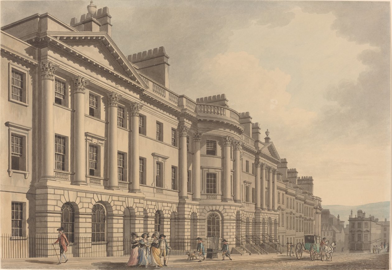 Milsom Street Bathissa tekijältä Thomas Malton