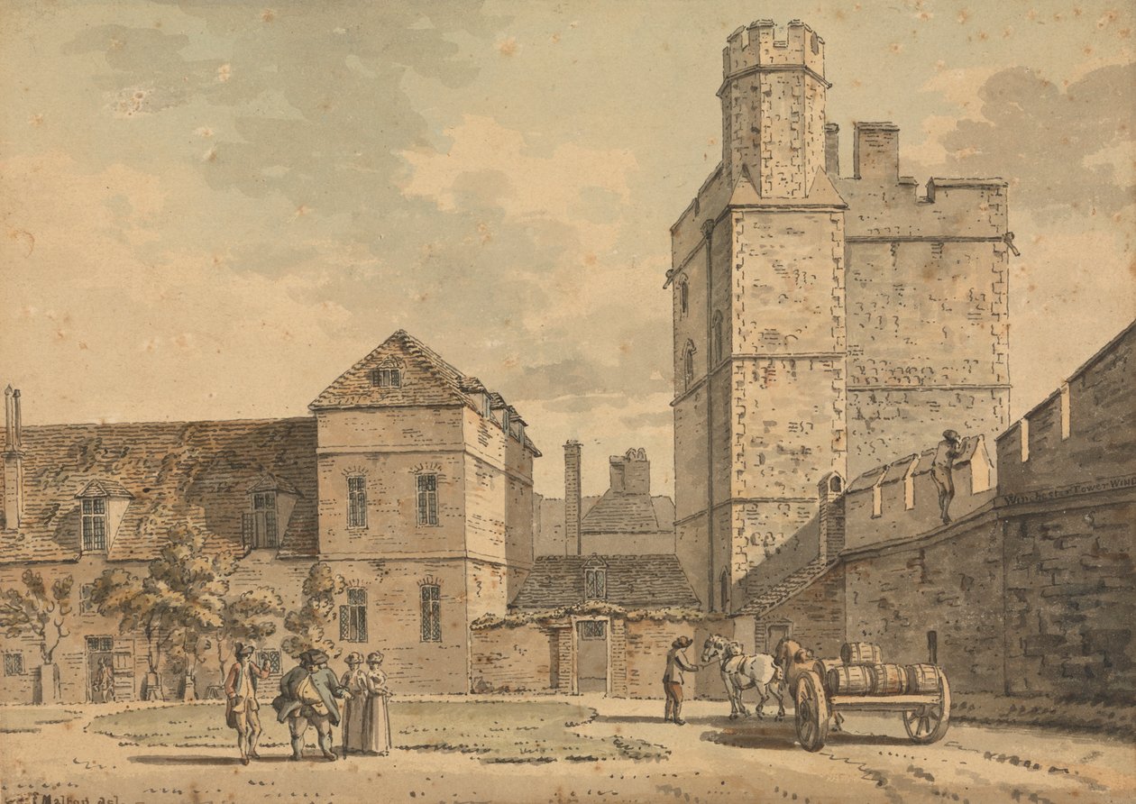 Winchester Tower, Windsorin linna tekijältä Thomas Malton