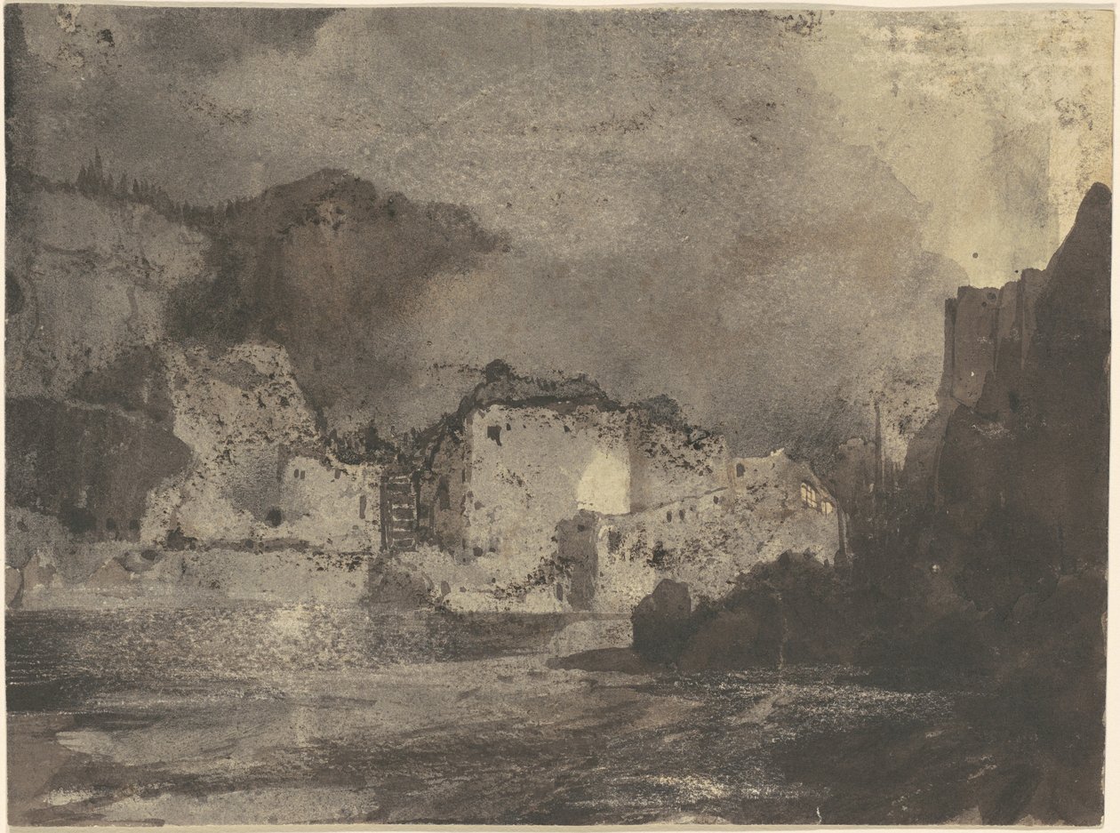 Moonlightin rakennuksia tekijältä Thomas Moran