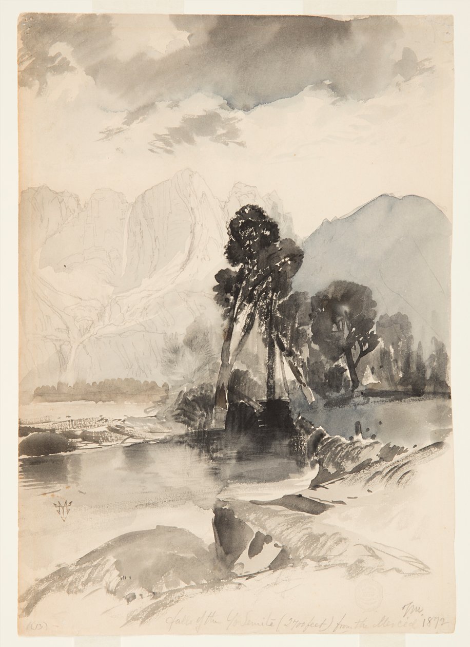 Yosemiten putoukset tekijältä Thomas Moran