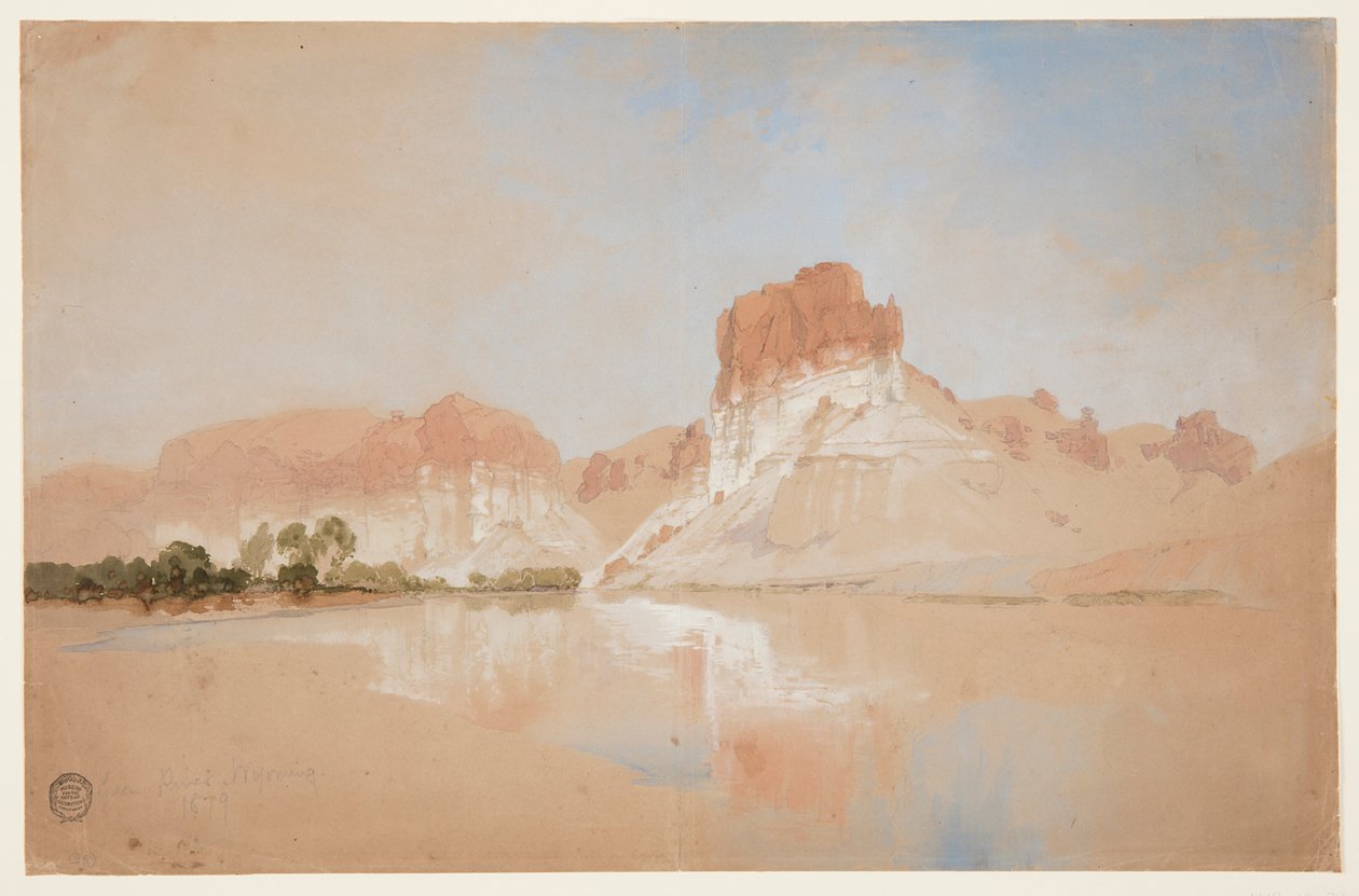 Green River, Wyoming Territory tekijältä Thomas Moran