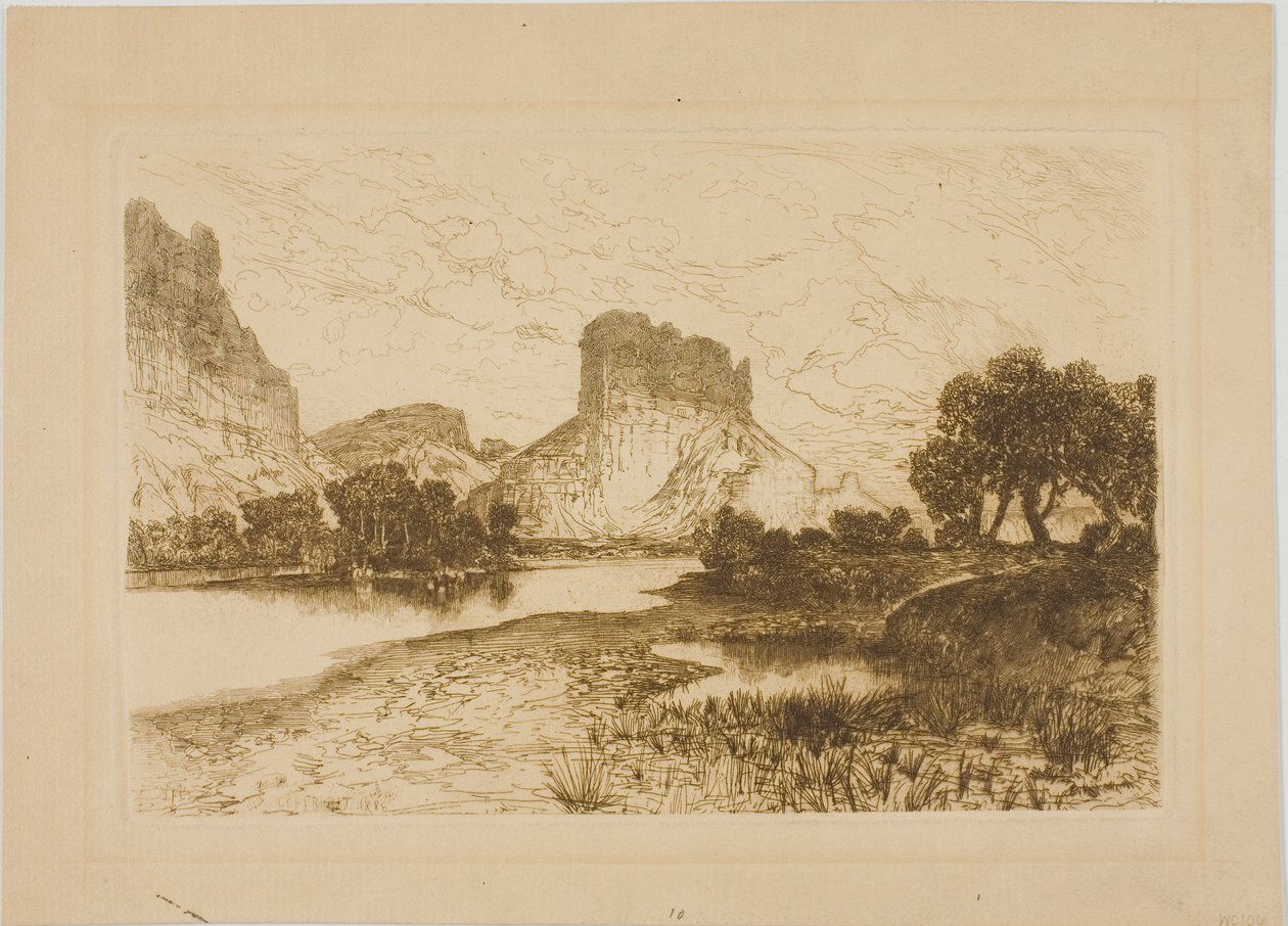 Green River, Wyoming Territory tekijältä Thomas Moran