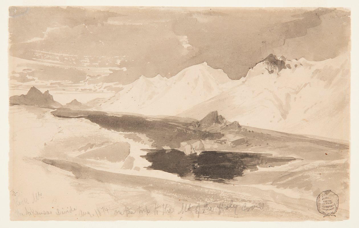 Arkansas Divide tekijältä Thomas Moran