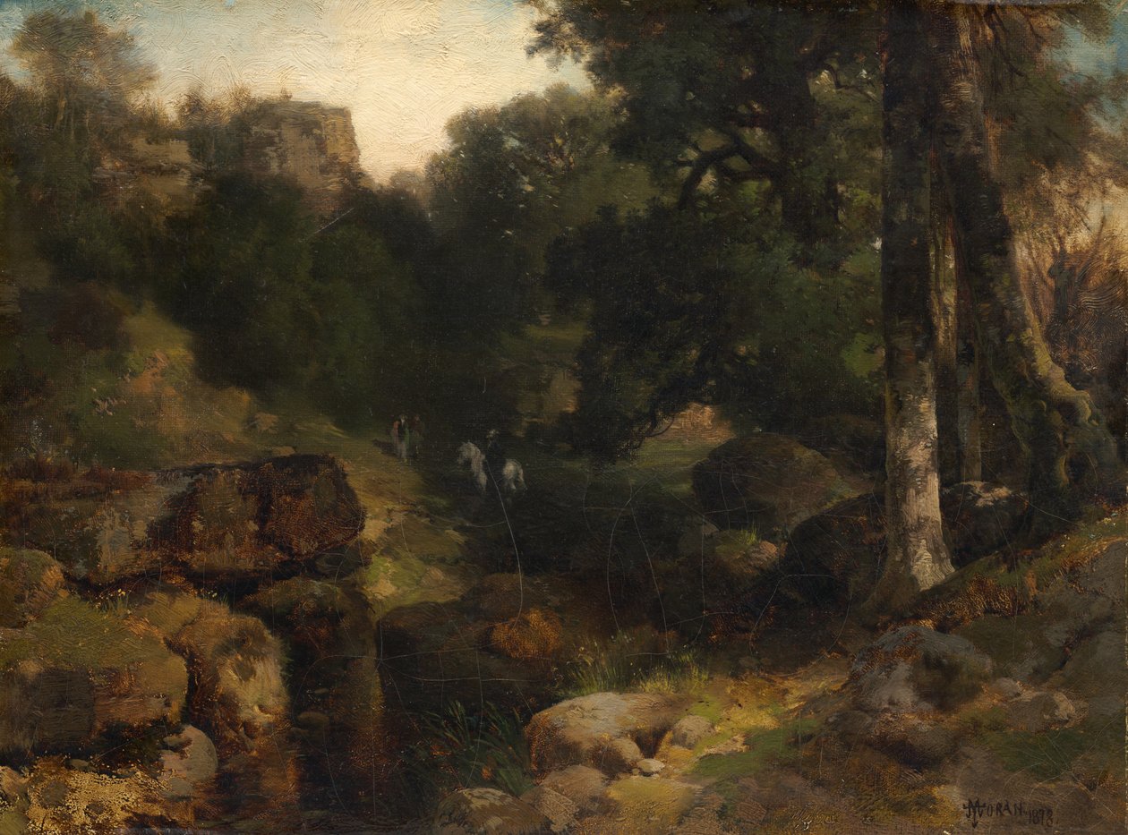 Dell, 1878. tekijältä Thomas Moran