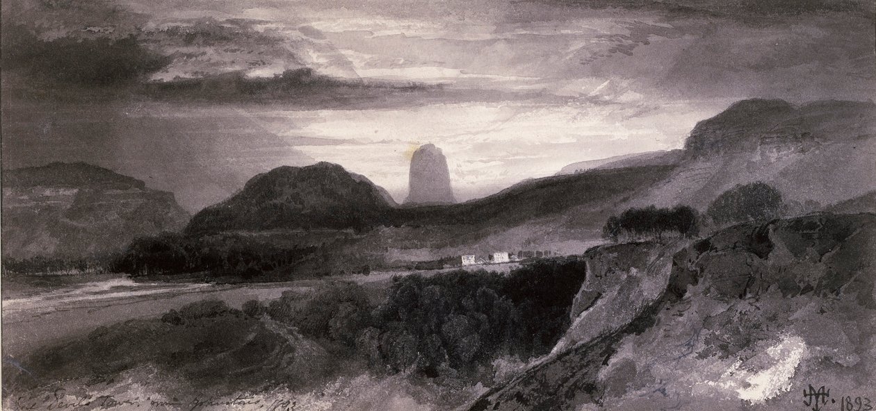 Paholaisen torni Johnstonsilta tekijältä Thomas Moran