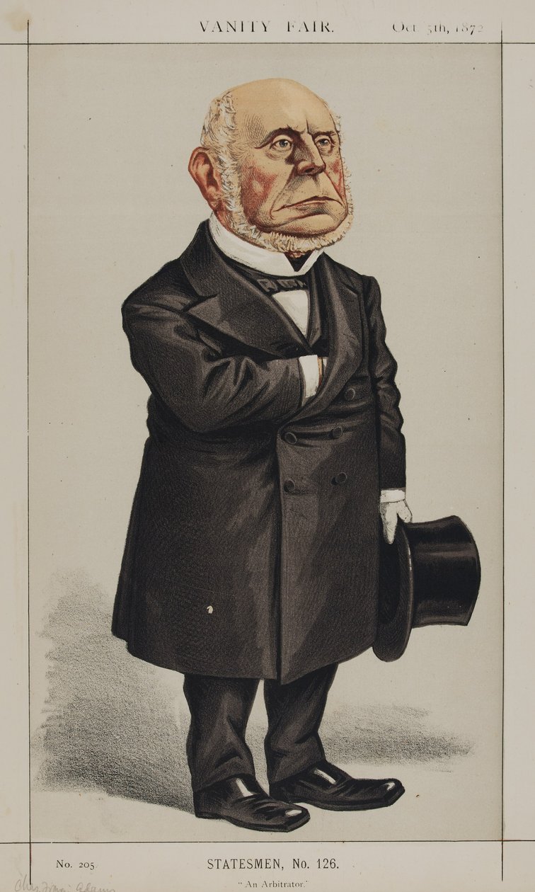 CF Adams, Vanity Fair, 1872-10-05 tekijältä Thomas Nast