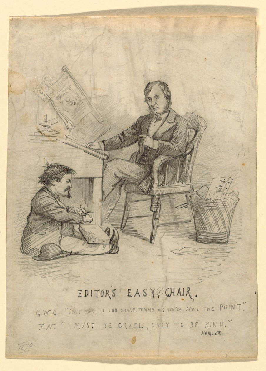 Piirros (Yhdysvallat), 1870 tekijältä Thomas Nast