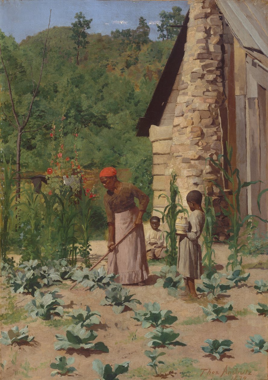 Tapa, jolla he elävät, 1879. tekijältä Thomas Pollock Anshutz