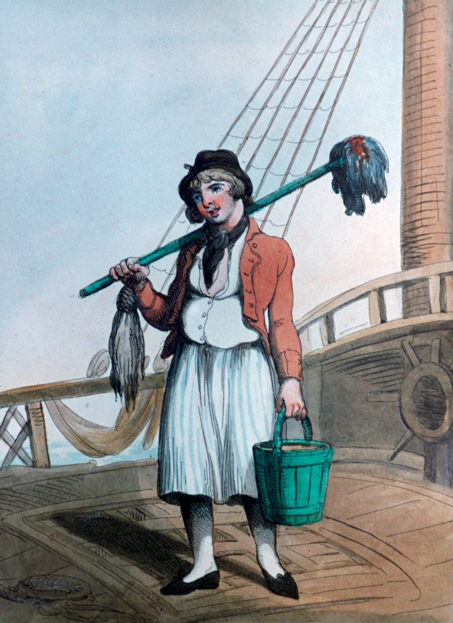Mökkipoika, 1799 tekijältä Thomas Rowlandson