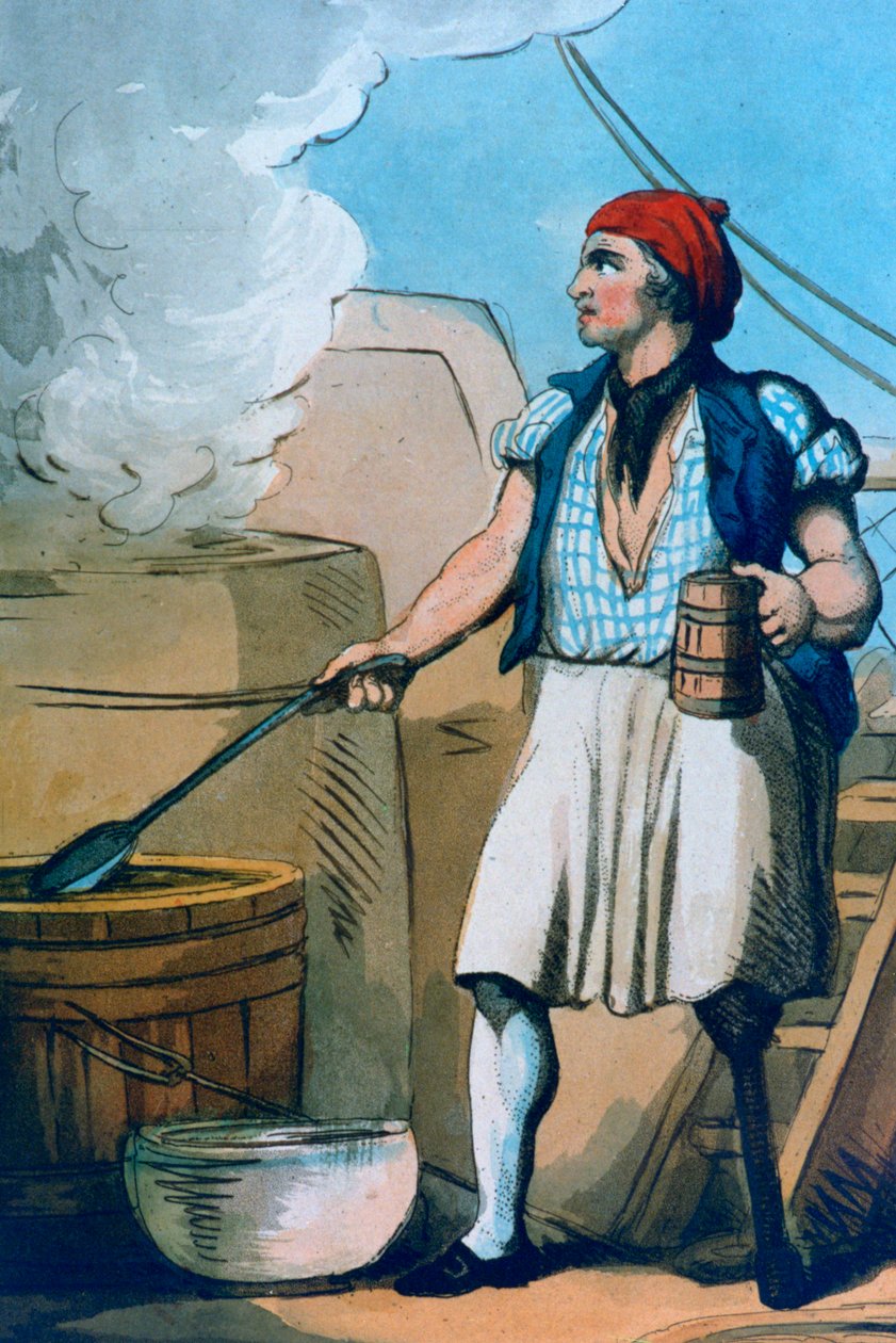 Cook, 1799 tekijältä Thomas Rowlandson