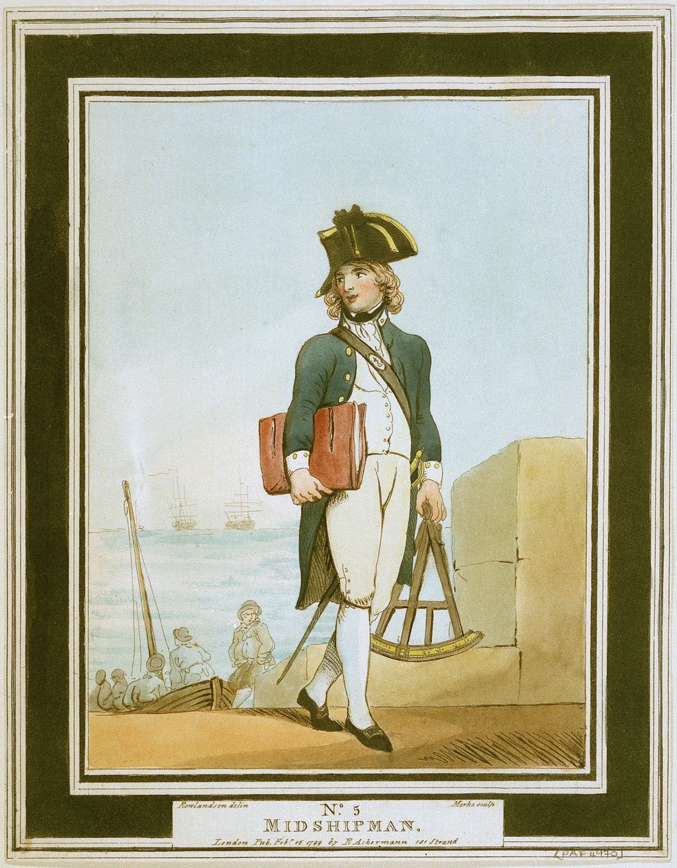 Midshipman tekijältä Thomas Rowlandson