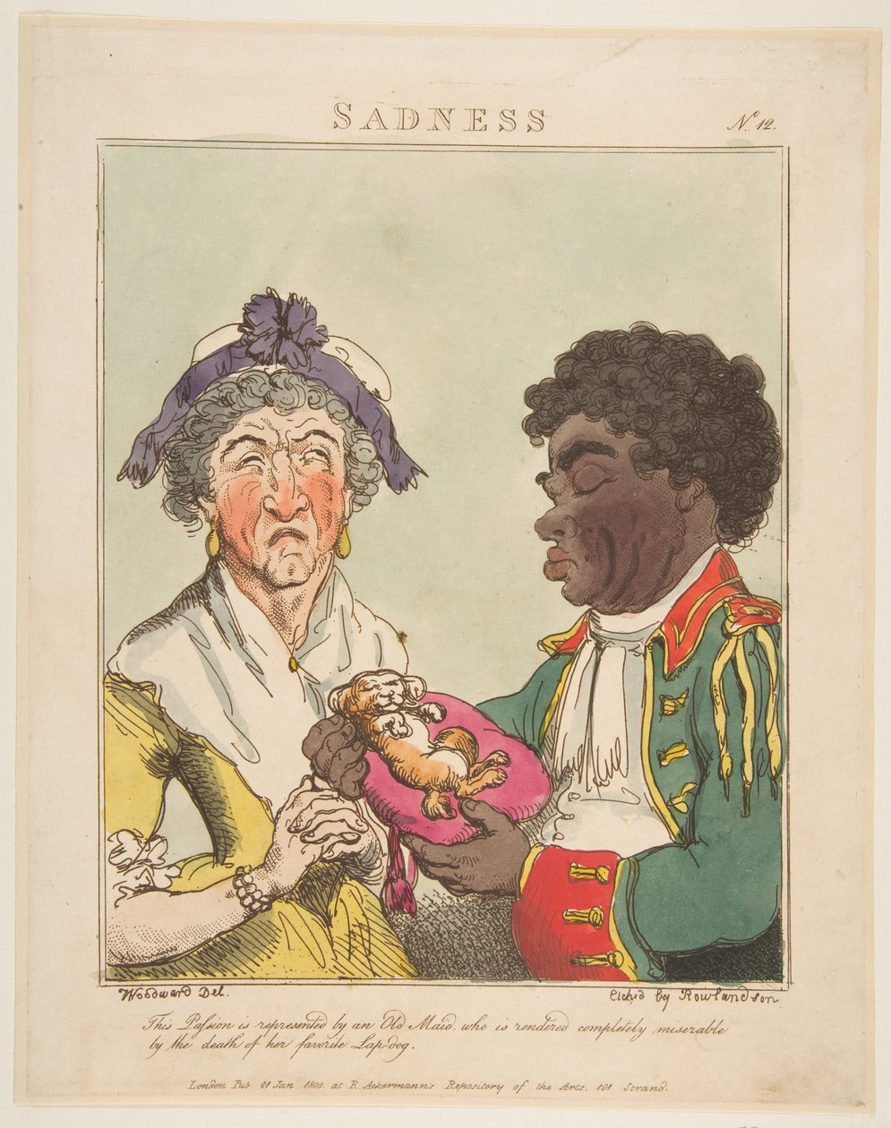 Suru, 21. tammikuuta 1800. tekijältä Thomas Rowlandson