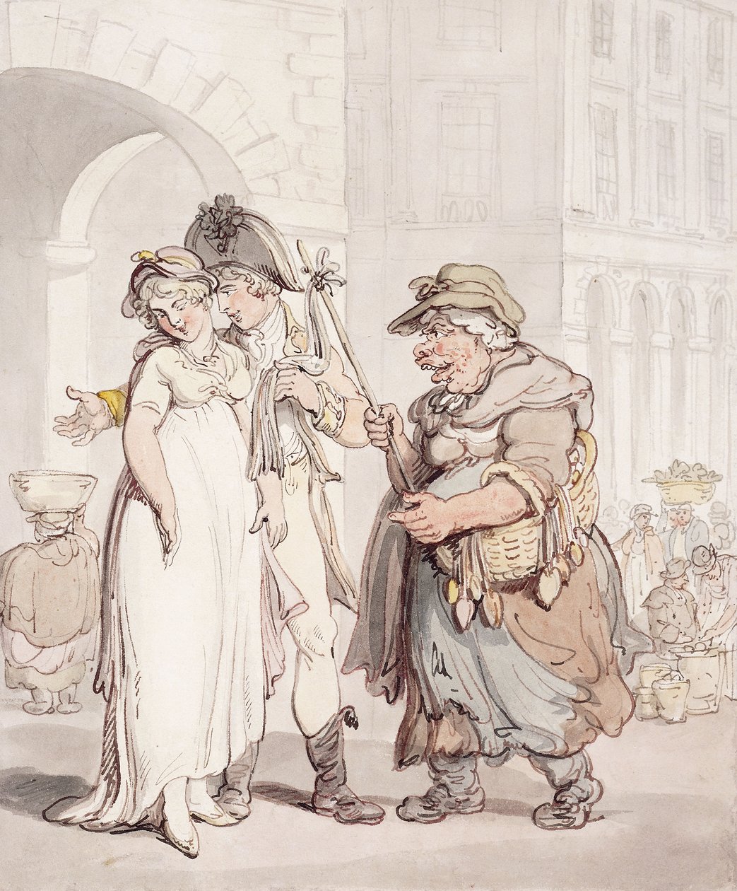 Houkutus, tekijältä Thomas Rowlandson