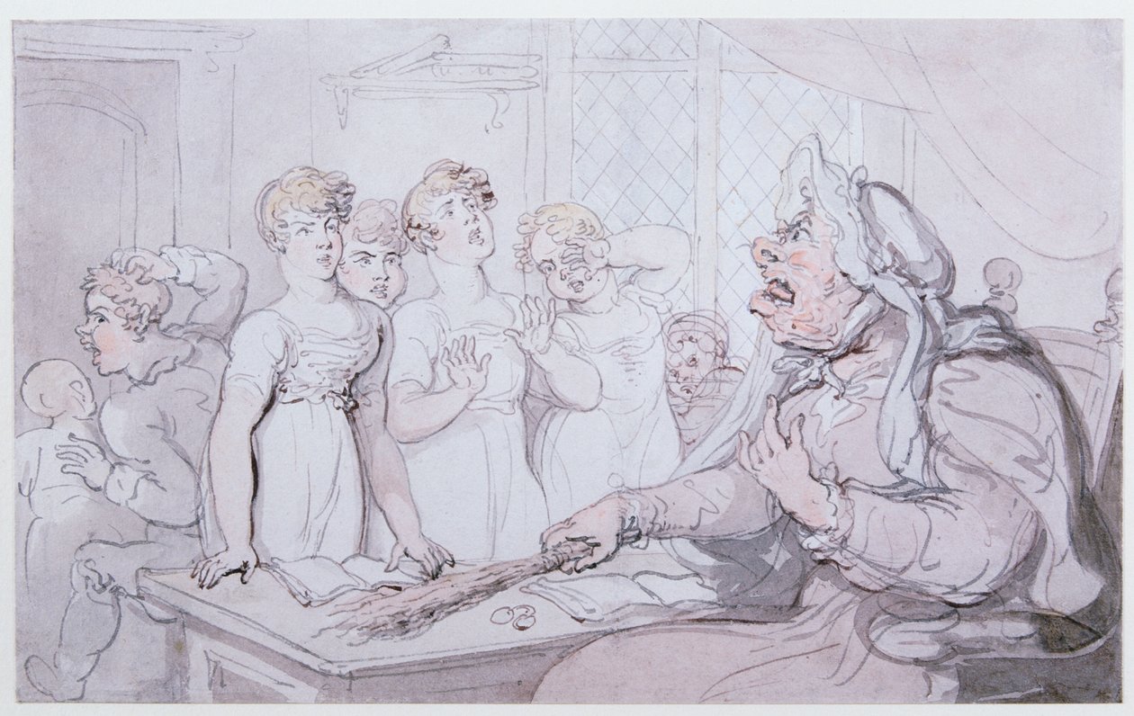 Julma rakastajatar tekijältä Thomas Rowlandson