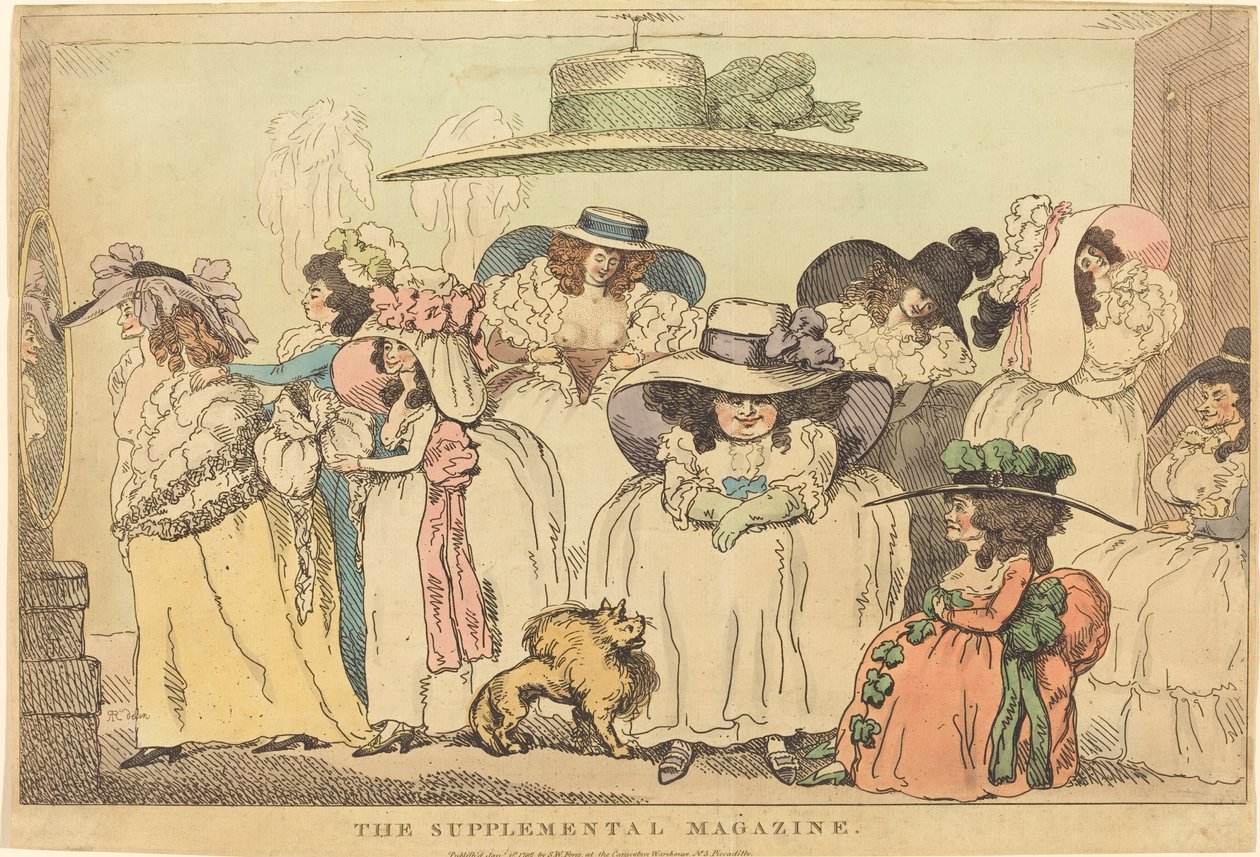 Täydentävä aikakauslehti tekijältä Thomas Rowlandson