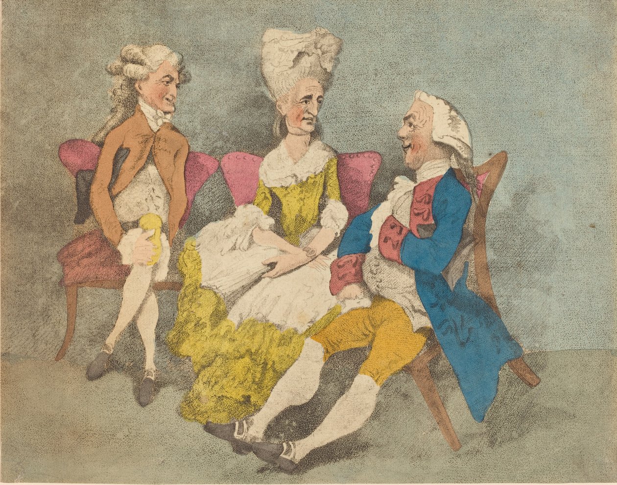 Two Strings to Your Bow, 1800. tekijältä Thomas Rowlandson