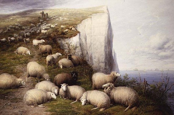 Kentish Cliffsillä tekijältä Thomas Sidney Cooper