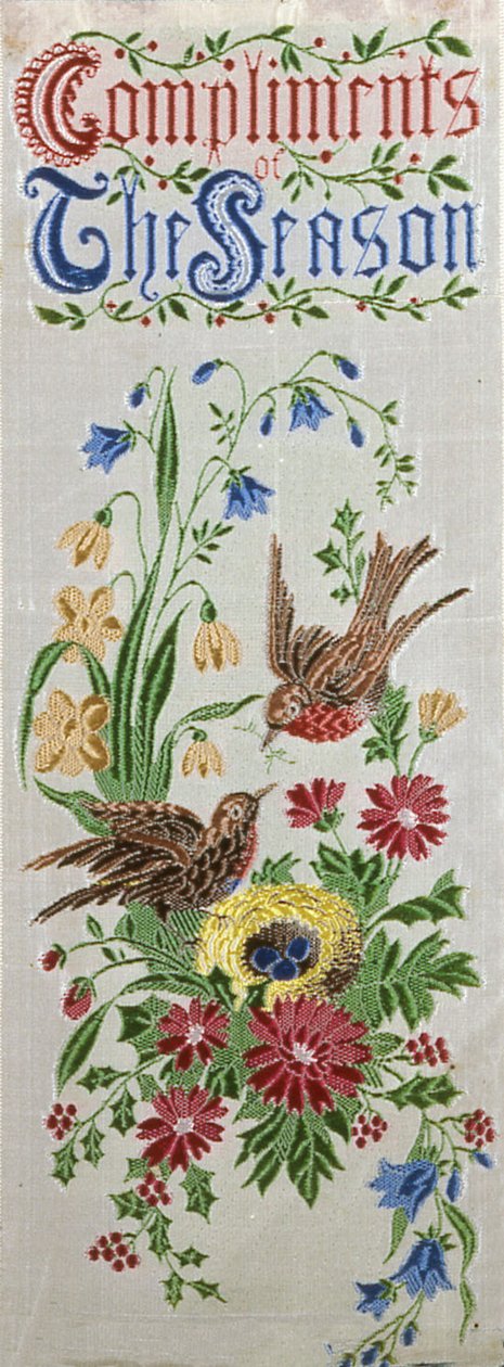 Kirjanmerkki, Englanti, 1800-luku. tekijältä Thomas Stevens