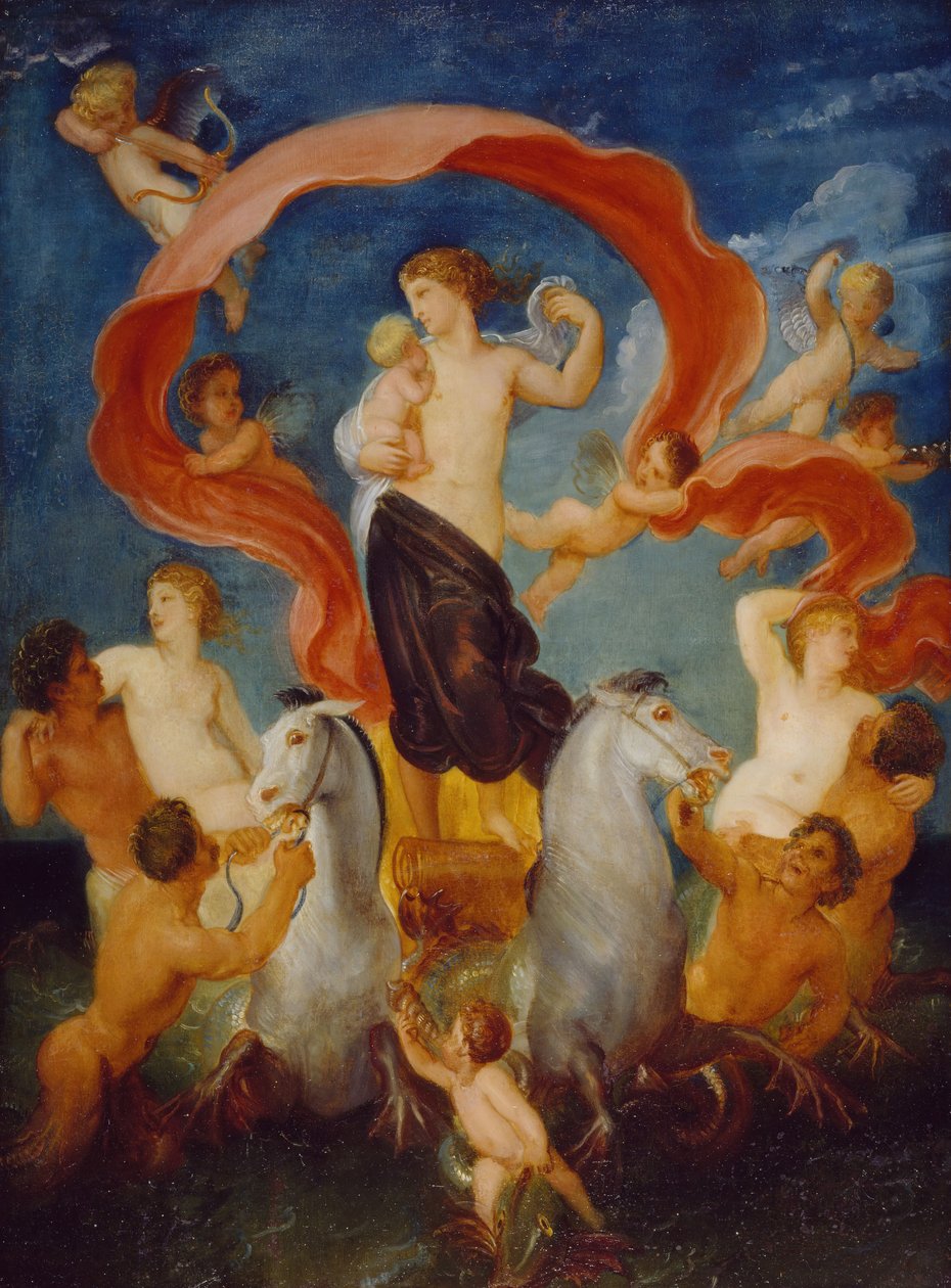 Amfitriitti, 1775-1830. tekijältä Thomas Stothard
