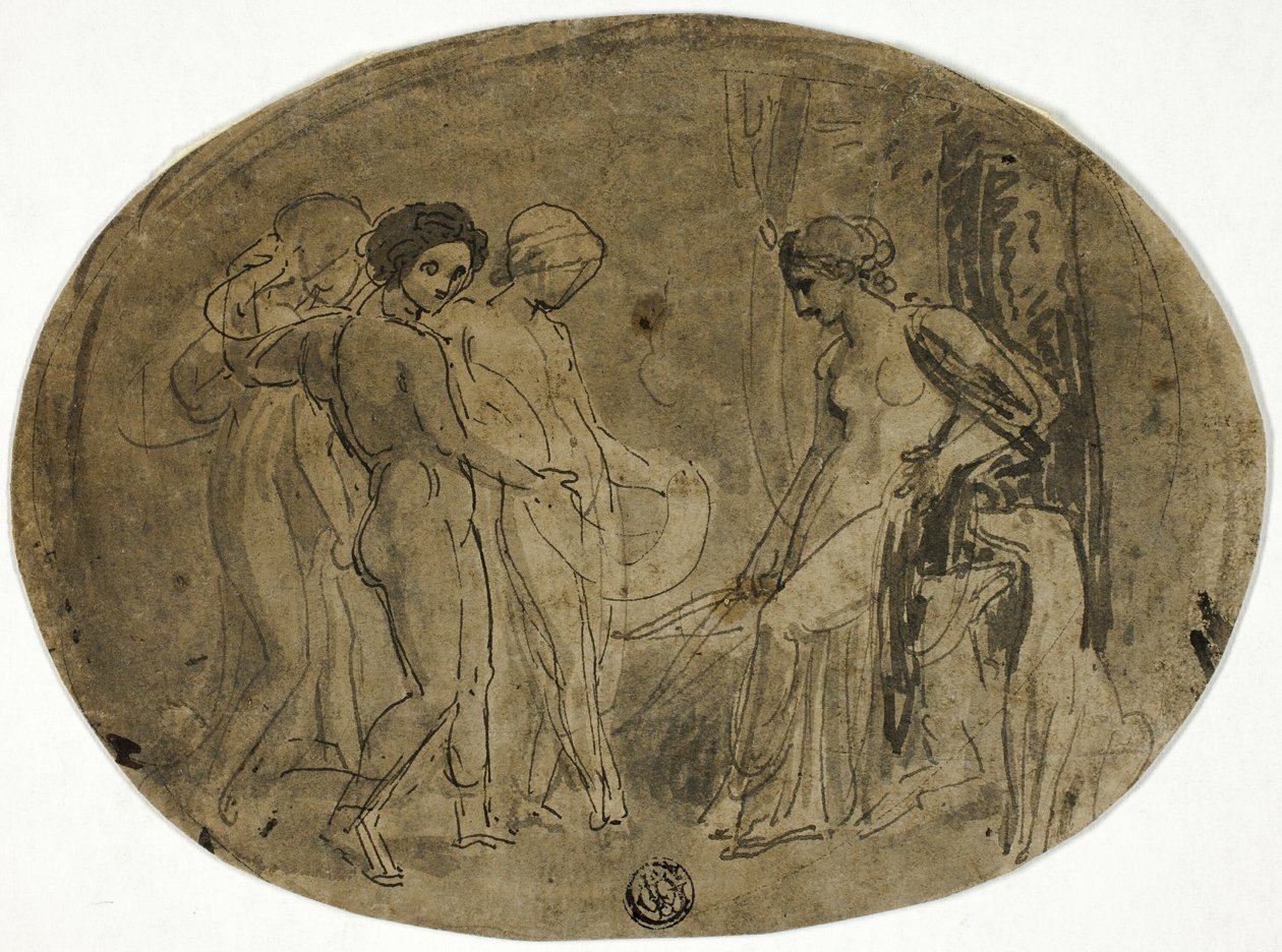 Diana ja hänen palvelijansa tekijältä Thomas Stothard