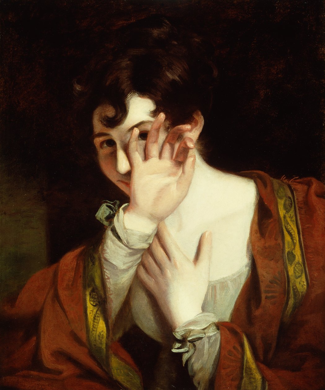 Flirttailu (öljy kankaalle) tekijältä Thomas Sully
