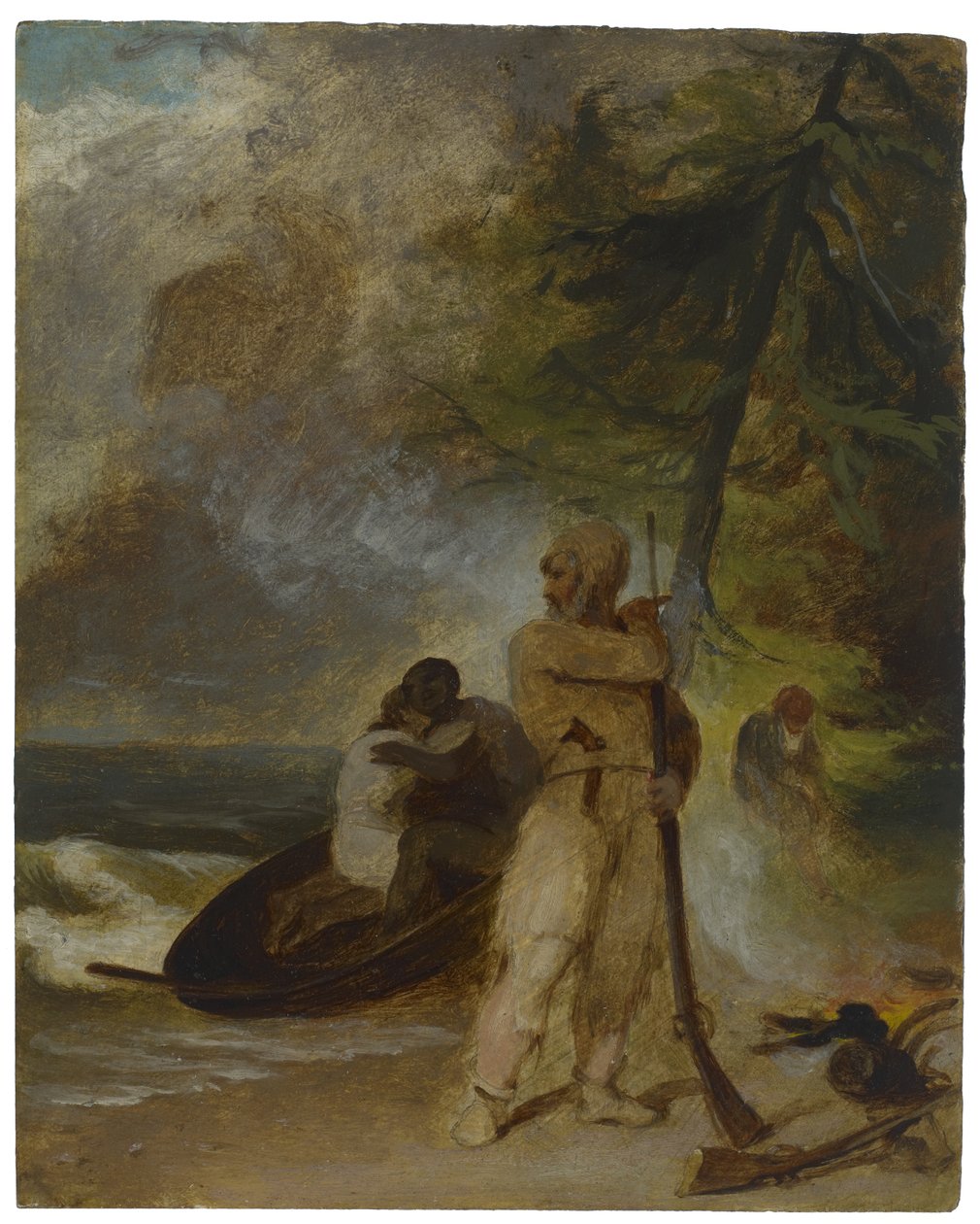 Perjantaisin Isä pelastettu, n. 1856 tekijältä Thomas Sully