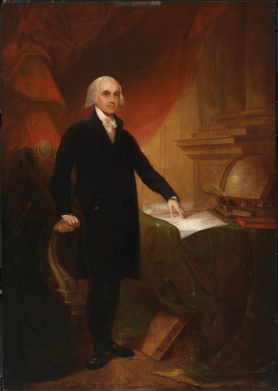 James Madison, 1809. tekijältä Thomas Sully