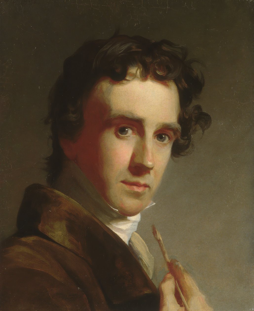 Taiteilijan muotokuva, 1821. tekijältä Thomas Sully