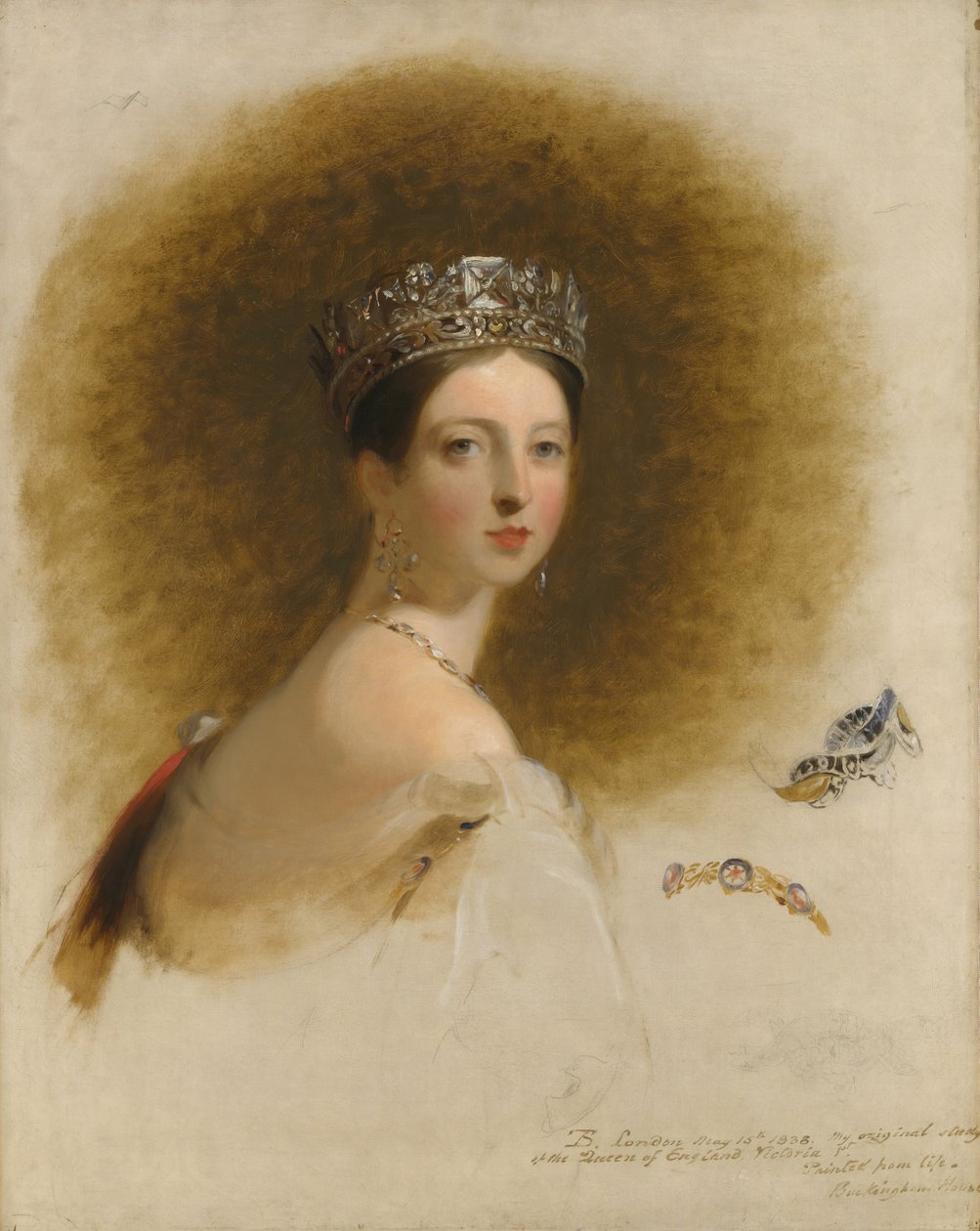 Kuningatar Victoria, 1838. tekijältä Thomas Sully
