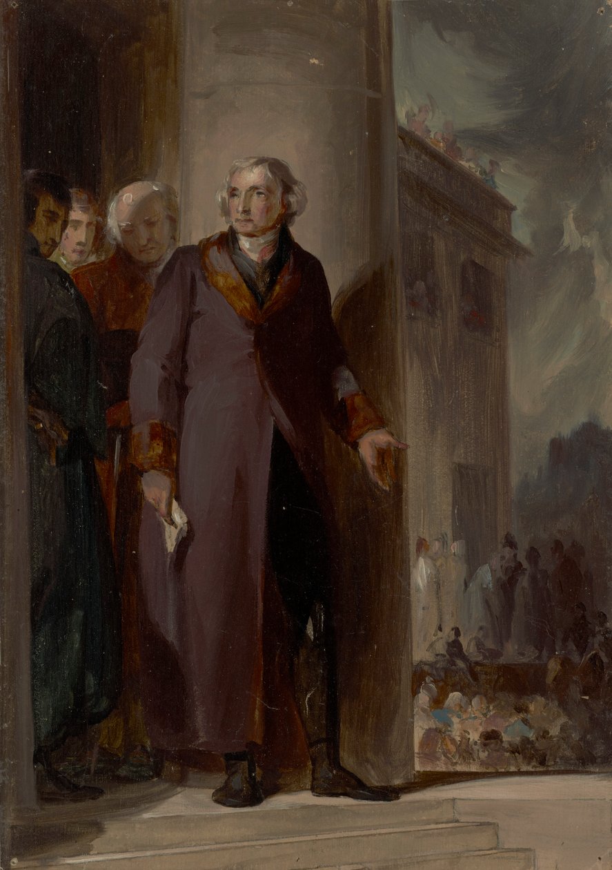 Thomas Jefferson (1743-1826), LL.D. 1786 tekijältä Thomas Sully