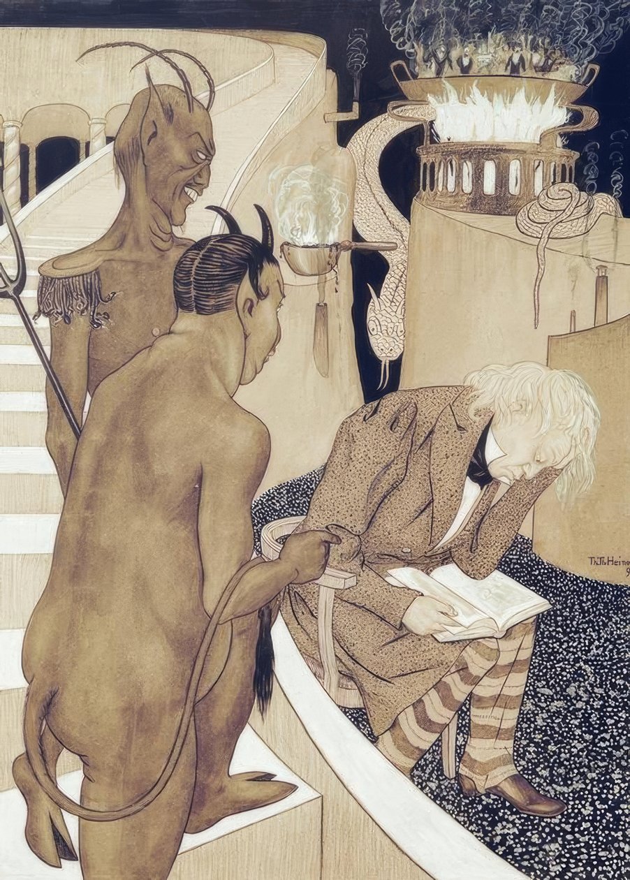 Höllen-Revision tekijältä Thomas Theodor Heine