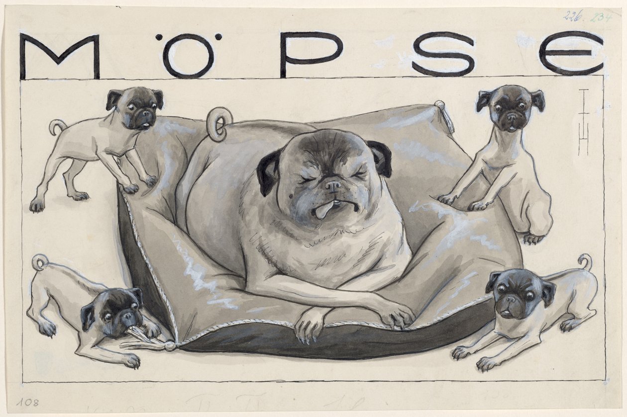 Acabat Pug tekijältä Thomas Theodor Heine