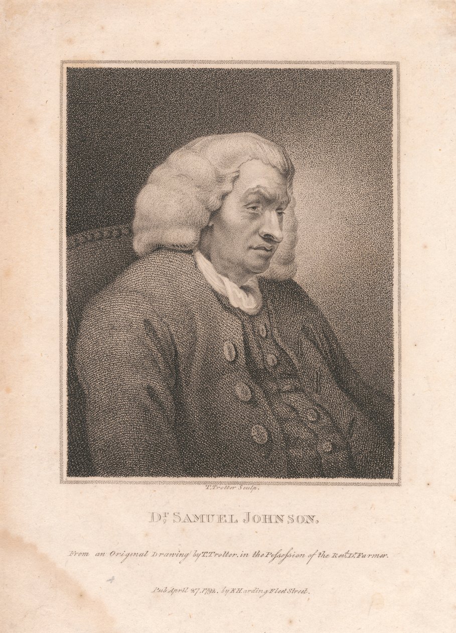 Tohtori Samuel Johnson tekijältä Thomas Trotter