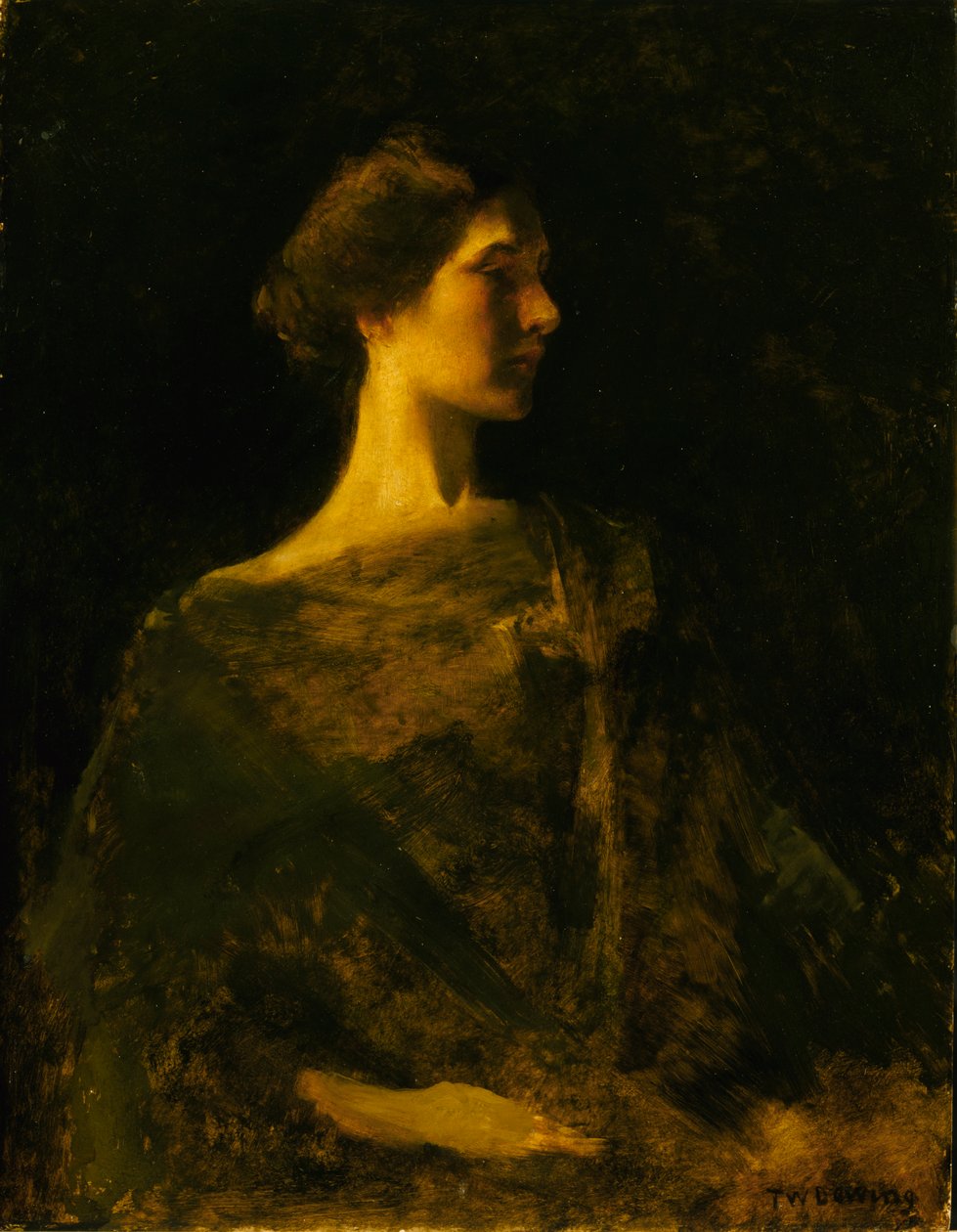 Alma, n. 1895-1900. tekijältä Thomas Wilmer Dewing