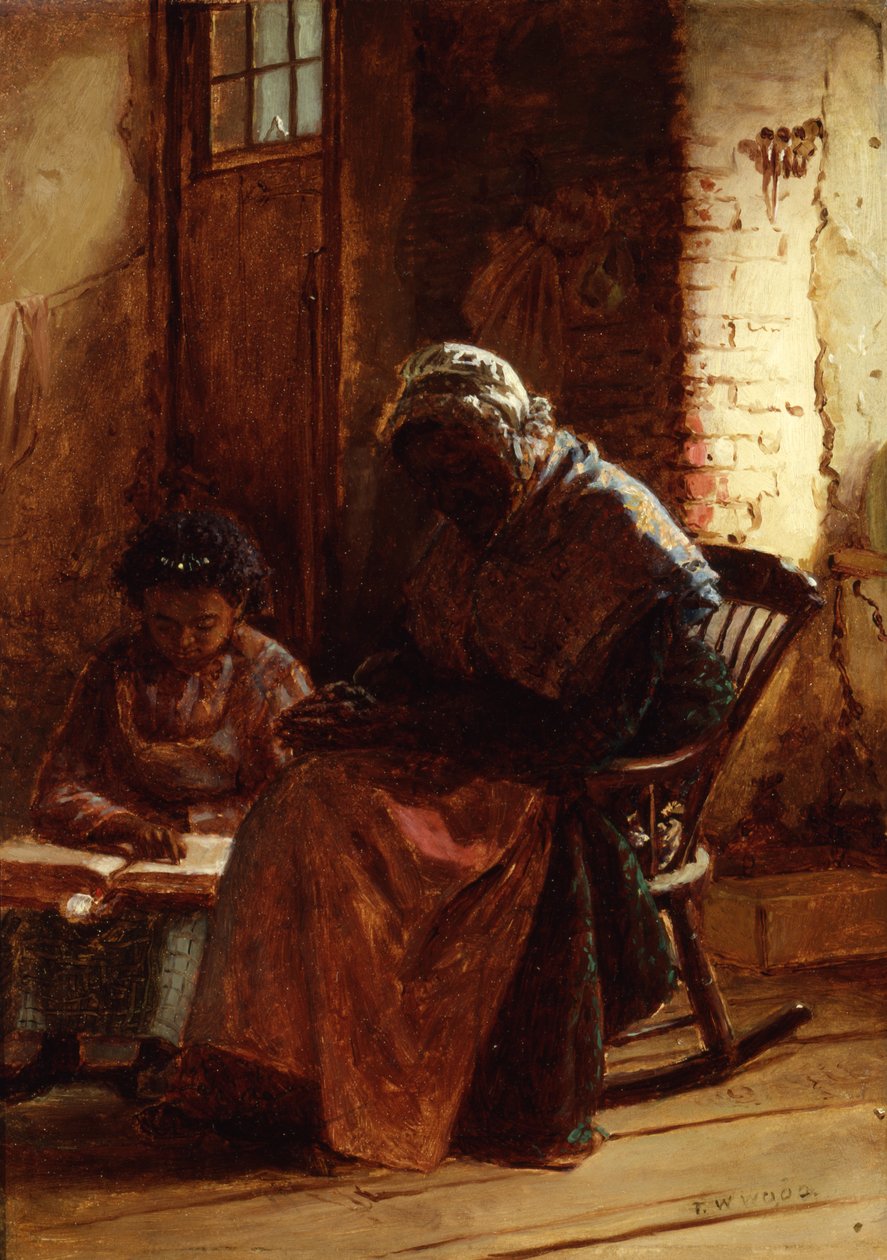 Sunnuntai aamu, n. 1877. tekijältä Thomas Waterman Wood