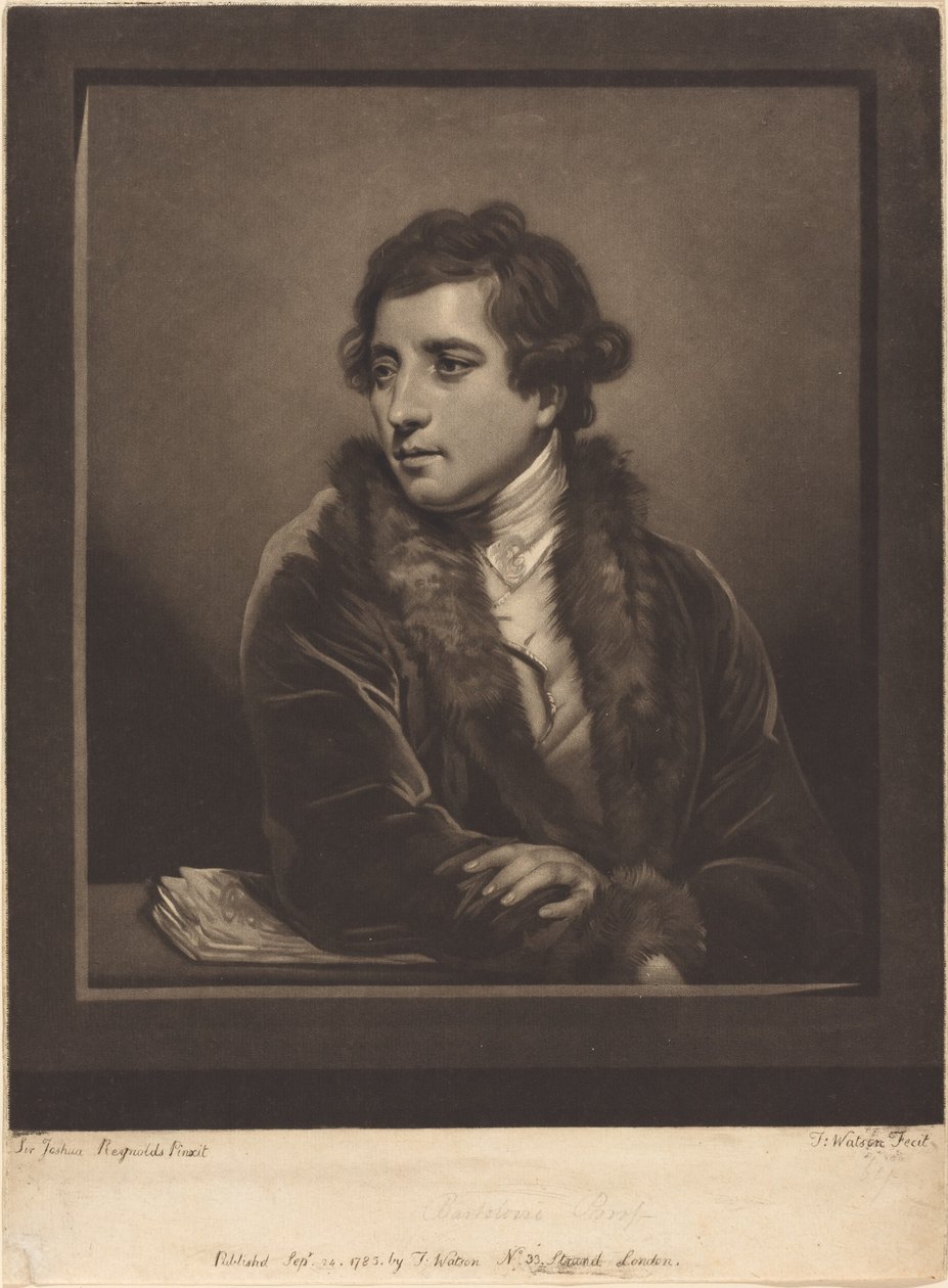 Francesco Bartolozzi tekijältä Thomas Watson after Sir Joshua Reynolds