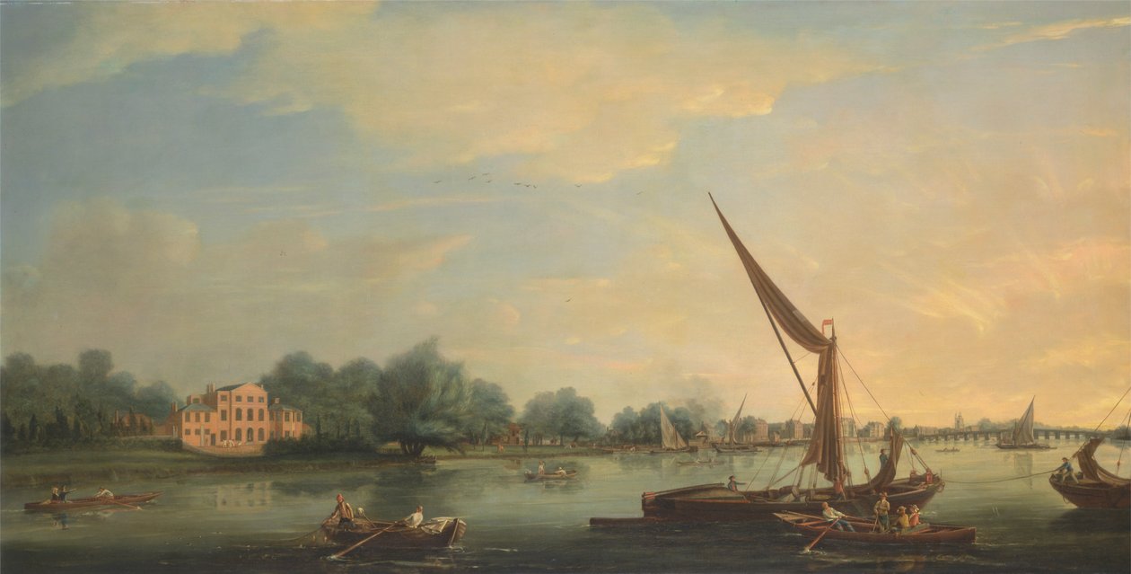 Thames Chelseassa tekijältä Thomas Whitcombe