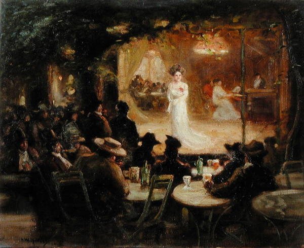 Ulkoilmakonsertti, Pariisi tekijältä Thomas William Morley