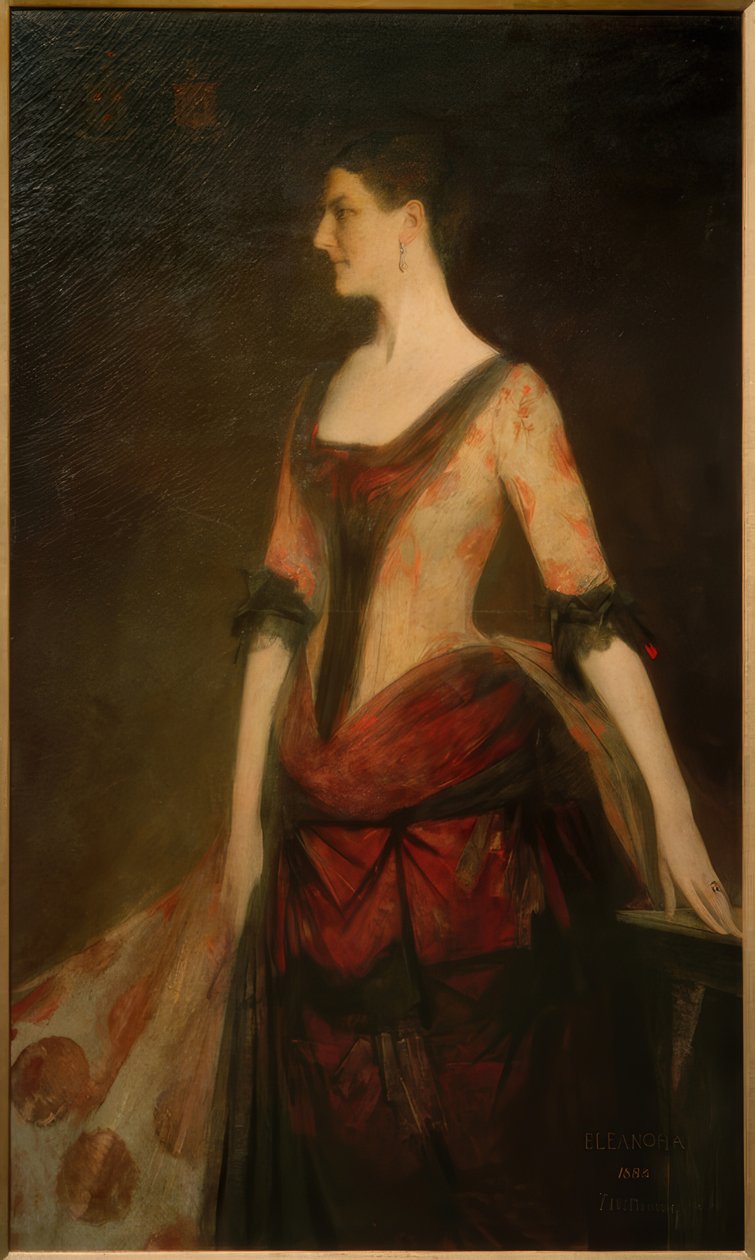 Eleanora Iselin Kane tekijältä Thomas Wilmer Dewing
