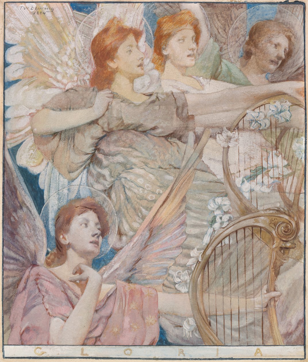 Gloria tekijältä Thomas Wilmer Dewing