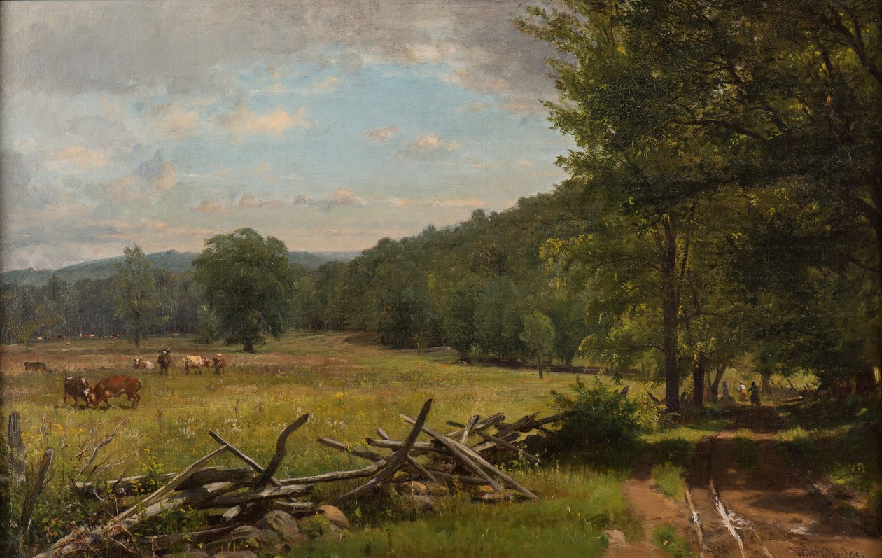 Meadow, noin 1870 tekijältä Thomas Worthington Whittredge