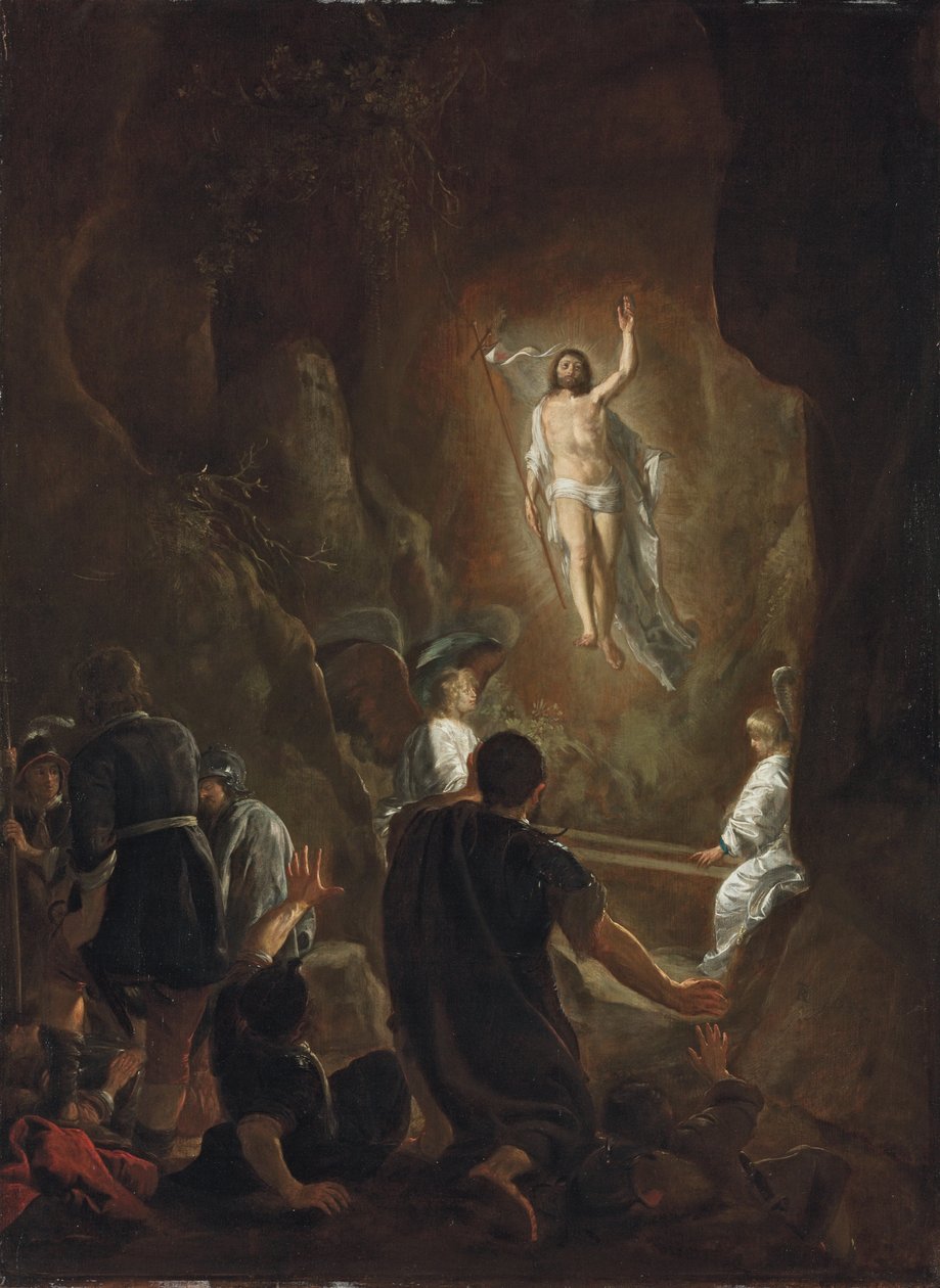 Ylösnousemus, 1635 tekijältä Thomas de Keyser