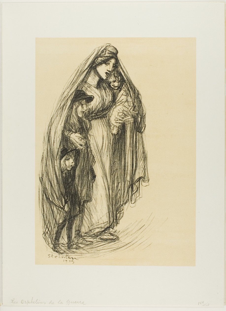 Sodan orvot tekijältä Théophile Alexandre Pierre Steinlen
