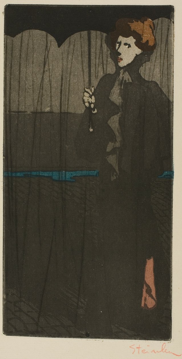Suihku tekijältä Théophile Alexandre Pierre Steinlen