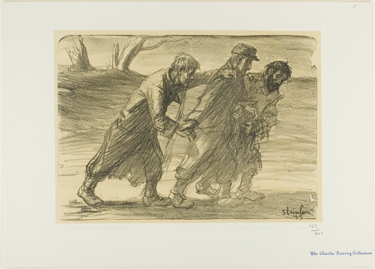 Kolme toveria tekijältä Théophile Alexandre Pierre Steinlen