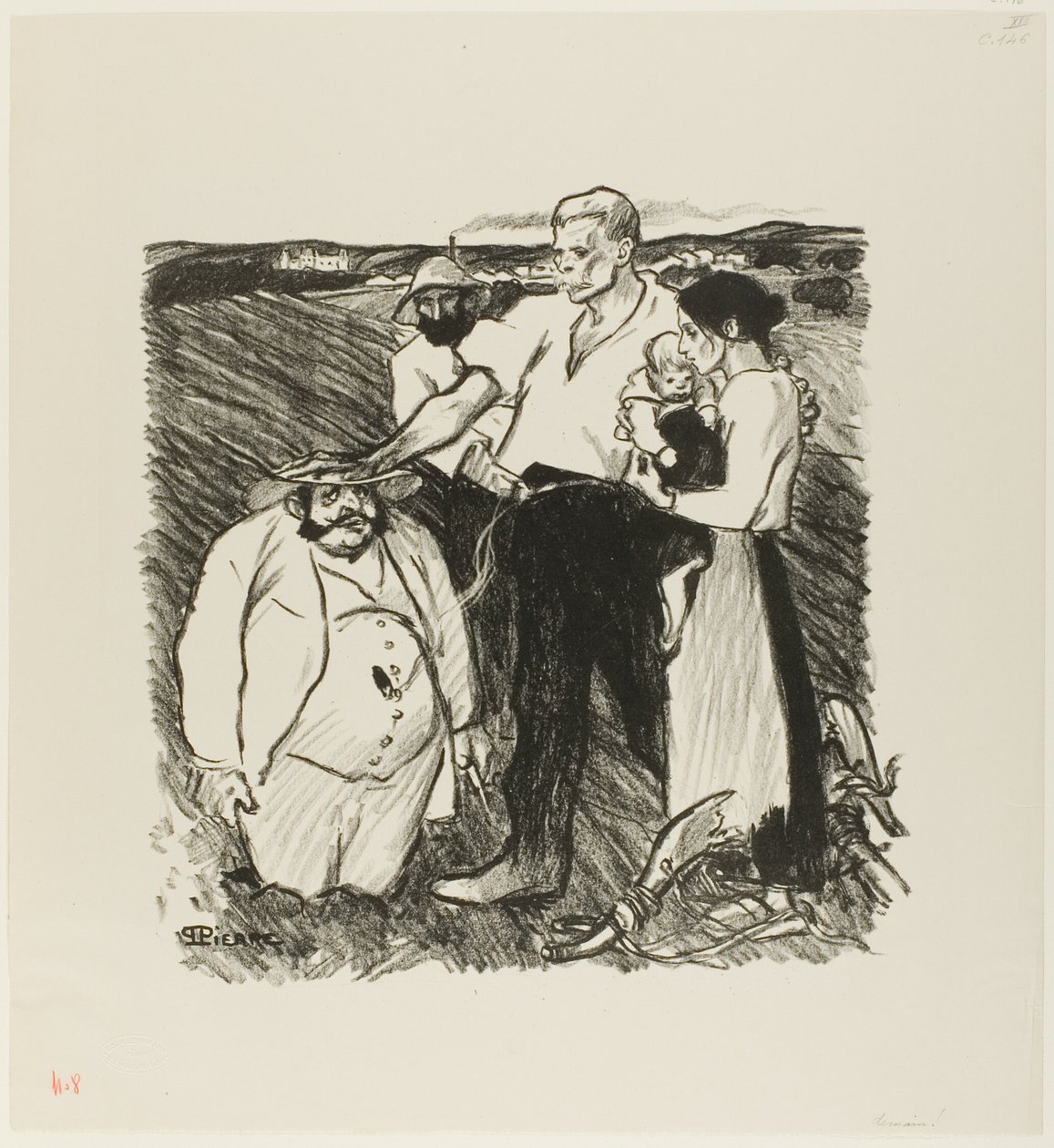 Huomenna! tekijältä Théophile Alexandre Pierre Steinlen
