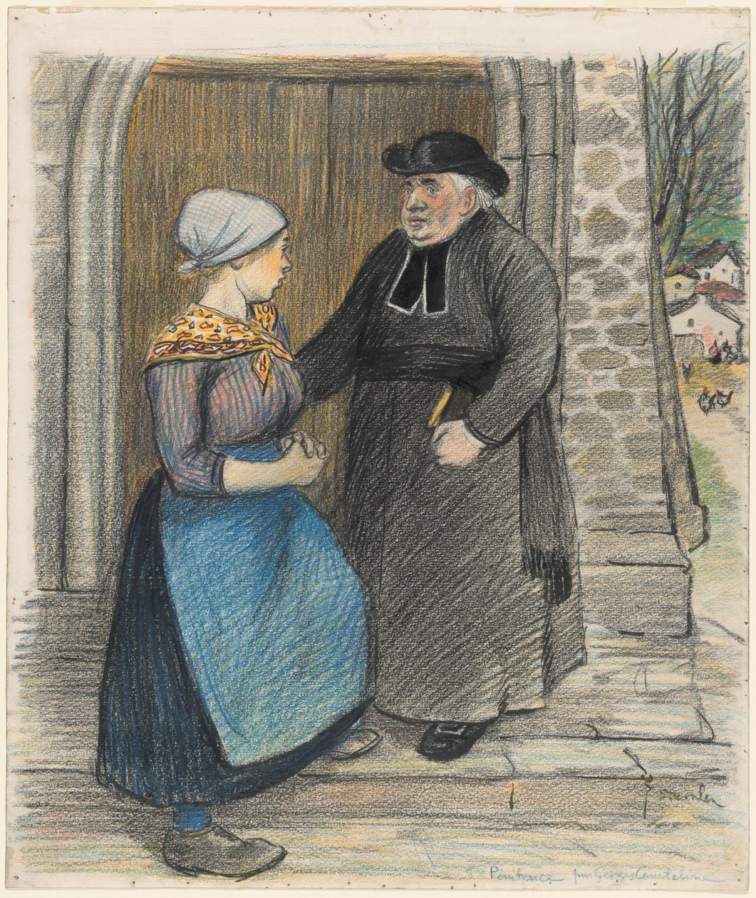 Katumus tekijältä Théophile Alexandre Steinlen